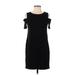 White House Black Market Casual Dress: Black Solid Dresses - Women's Size X-Small