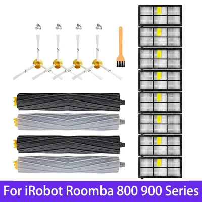 HEPA-Filter Hauptseitenbürsten für iRobot Roomba 800 900 Serie 805 864 871 891 960 961 964 980 Image