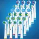 4pack Toothbrush Heads Compatible with Most Braun Oral B Electric Toothbrushes Pack of 4