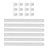 3 set pratici guide per cassetti in plastica guide per guide per cassetti guide per binari per