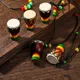 Djembe Drum Mini Pendant African Drum Wooden Classic Hand Drums Necklace Drums And Percussion