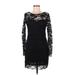 H&M Cocktail Dress: Black Dresses - Women's Size Medium