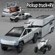 LKW RV Offroad Fahrzeug Modell Simulation Legierung Pickup Druckguss Metall 1/24 Spielzeug Auto