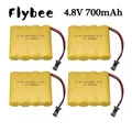 4.8V 700mAh Ni-CD AA Rechargeable Battery Pack For Remote Control Toys Electric Car Nicd 4.8 V Volt