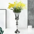 Large Flower Vase Tall Floor Standing Vase Large Glass Urn Wedding Table 74cm Home Decor Gift