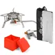3500W Ultralight Portable Camping Gas Stove with Storage Case Folding Gas Stove for Outdoor Hiking