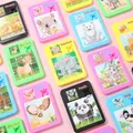 16 Frame Cartoon Animal Puzzle Toys Sliding Puzzle Flat Intellectual Toy Birthday Party Favors