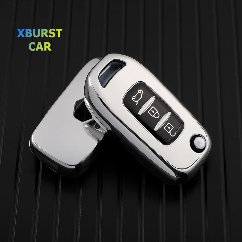 Per Renault Clio 5 2022 Arkana 2020 2021 Kwid 2023 Kadjar Captur Megane Sandero Stepway Logan TPU Auto Flip Chiave Della Copertura Borsette