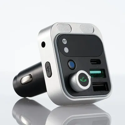 Auto FM Sender Bluetooth 5,3 Hifi Bass Sound stärker Dual Mics Bluetooth Auto Adapter Freis prec heinrich tung 30w pd Auto ladegerät