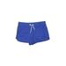 Sam Edelman Shorts: Blue Solid Bottoms - Women's Size X-Large - Stonewash