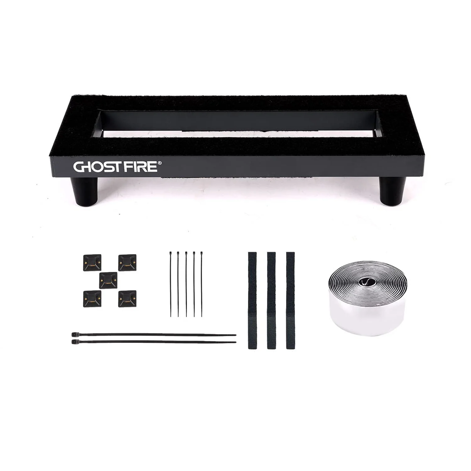 Ghost Fire Aluminiumlegierung 0,8 lb Super Light Gitarrenpedal Board Effektpedalboard Image