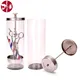 Beauty Manicurist Stainless Steel Glass Disinfection Jar Filter Clean Sterilization Container Beauty