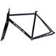 Large Size Road Bike Frame with Fork Part 700C Aluminum Alloy Frame Super Light Inner Carble 54