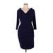 Lane Bryant Casual Dress: Blue Dresses - Women's Size 14 Plus