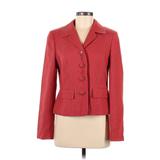 Ann Taylor LOFT Blazer Jacket: Red Jackets & Outerwear - Women's Size 6