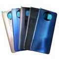A+++ Cover posteriore per Xiaomi POCO X3 / X3 NFC / Mi POCO X3 Pro Batteria posteriore Alloggiamento posteriore Coperchio porta Alloggiamento posteriore con adesivo