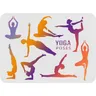 Stencil per posa Yoga 11.7x8.3 pollici Stencil per ginnastica in plastica disegno Stencil per