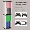 Torre di archiviazione per videogiochi (36 dischi Blu ray box) supporto universale per DVD stand