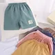 1-5 Years Kids Summer Shorts Boys Korean Style Cotton and Linen Short Pants Toddler Little Children