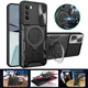 For Motorola Moto Edge G62 5G Case Armor Car Holder Ring Phone Case for Moto G32 G52 G72 Slide