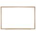 Ghent Magnetic Porcelain Whiteboard Porcelain/Wood/Steel in Brown/Gray/White | 53" x 77" | Wayfair M1W-46-4