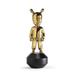 Lladro The Guest Figurine Porcelain/Ceramic in Black/Yellow | 11.81 H x 4.33 W x 4.33 D in | Wayfair 01007739