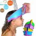 Bonnet de douche réglable en silicone pour bébé bonnet de protection pour baignoire pare-soleil