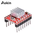 Aokin A4988-Pilote de moteur pas à pas avec dissipateur thermique pour imprimante 3D Reprap Pololu