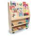 Whitney Brothers® Mobile Deluxe Library Book Display Wood in Brown | 49.75 H x 36 W x 14.5 D in | Wayfair WB4132