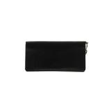 Coach Factory Leather Wristlet: Black Bags