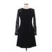 Tommy Hilfiger Casual Dress: Black Dresses - Women's Size 6