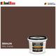 Isolbau - Dachfarbe Sockelfarbe Braun 4 kg Fassadenfarbe ral Farbe Nano Polymermembran