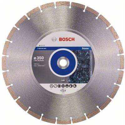 Bosch - Diamanttrennscheibe Standard for Stone, 350 x 20/25,4 x 3,1 x 10 mm Image