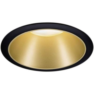 Paulmann 93403 Cole Coin Einbauleuchte led 6 w Schwarz, Gold