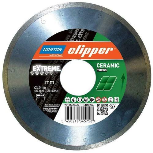 Clipper Diamanttrennscheibe Extreme Ceramic Soft 300 x 25,4, 70184602483 - Norton