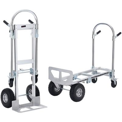 Mophorn - vevor 2-in-1 Sackkarre Klappbar 318/454kg Tragfähigkeit Transportkarre Aluminiumlegierung Image