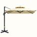 Arlmont & Co. Patio Umbrella | Wayfair 6586432F99B847C4AE726280B91E165E