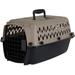 Tucker Murphy Pet™ Vari Dog Kennel 28", Taupe & Black, Portable Dog Crate For Pets 20-30Lbs in Gray/Black | 10 H x 12.5 W x 19 D in | Wayfair