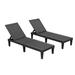 Orren Ellis Haskin Outdoor Chaise Lounge in Brown | 11 H x 22 W x 75 D in | Wayfair 10E2FCF5522D49DEB4C580E8351634B1