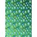 Green Rectangle 6' x 9' Indoor Area Rug - East Urban Home Floral Green Area Rug Polyester/Wool | Wayfair 586516A5F29048B5A620AD7C23CA4412