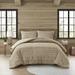 Woolrich Breckenridge Tan Comforter Set Polyester/Polyfill/Polyester/Chenille in White | Twin/Twin XL Comforter + 1 Standard Sham | Wayfair