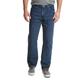 Wrangler Authentics Klassische Herren-Jeans mit 5 Taschen, Baumwolle, entspannte Passform, Dark Stonewash, 38W / 34L