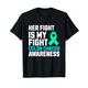 Niedliche lustige Grafik Her Fight, Is My Fight Colon Cancer T-Shirt