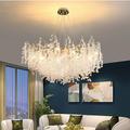 Lustres led luxe moderne, 60cm cristal d'or pour les intérieurs de la maison cuisine chambre fer art branche d'arbre lampe lampe créative lumière 85-265v