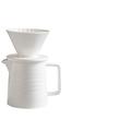 1 ensemble de pot de partage en céramique noire goutte à goutte à café américain v60, ensemble ménager de tasse filtrante, pour préparer du café, du thé et frapper du lait pur, facile à utiliser,