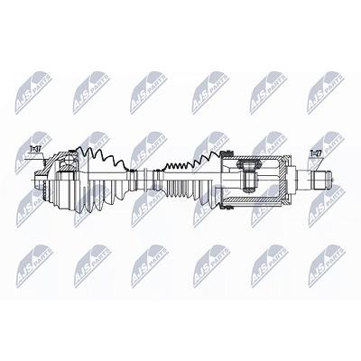 Nty Antriebswelle [Hersteller-Nr. NPW-BM-177] für BMW Image
