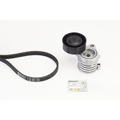 Continental Ctam Keilrippenriemensatz [Hersteller-Nr. 4PK863K1] für BMW Image
