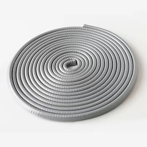 10 m Autotürkanten-Kratzschutzstreifen-Schutzverkleidung, Autotür-Antikollisionsstreifen mit Stahl-Auto-Styling-Autodekoration