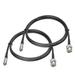SUPERBAT HD SDI Cable 75 ohm BNC Cable DIN 1.0/2.3 to BNC Male 6G Coax Cable (Belden 1855A) 3ft 1m for Black BMCC/BMPCC Video Assist 4K Transmissions HyperDeck Kameras 2-Pack