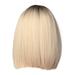 LIANGP Beauty Products Women s Short Hair Gradually Changing Color Synthetic Fiber Hair Cap Suitable For Women s Wigs Blonde Wig Beauty Tools